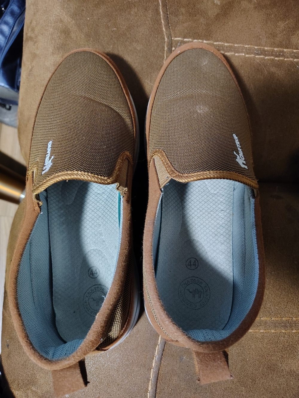 CNA Trop Casual Brown Slip-On Men’s Shoes